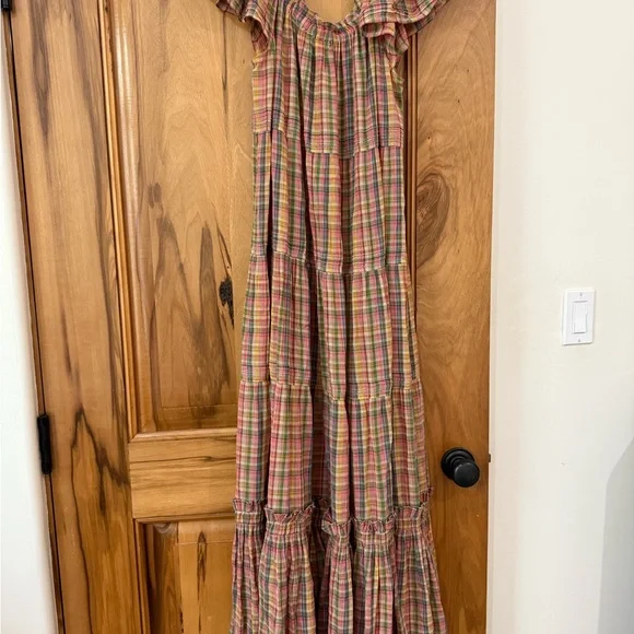 THE GREAT Nightingale plaid dress - threedaughtersproperties.com